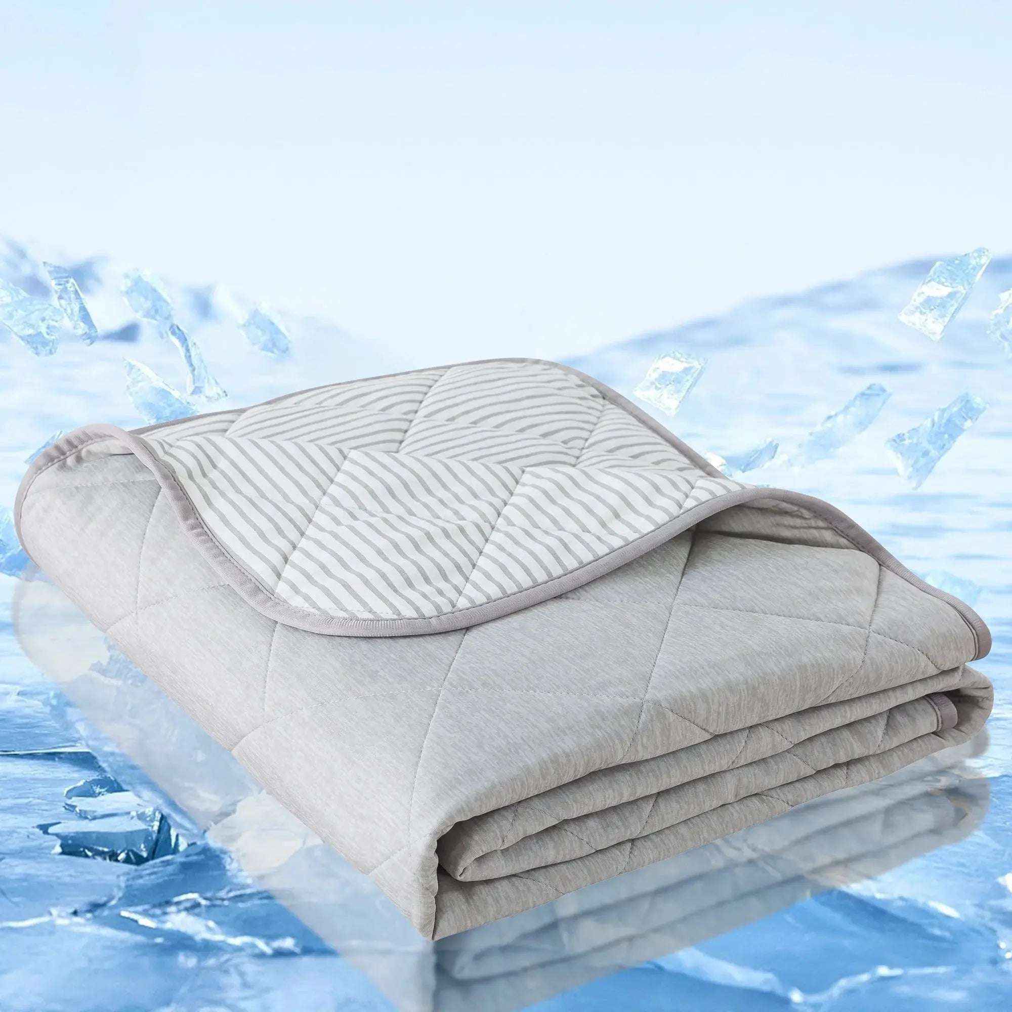 Cooling Throw Blanket – Ice Blanket for Summer & All-Season Comfort