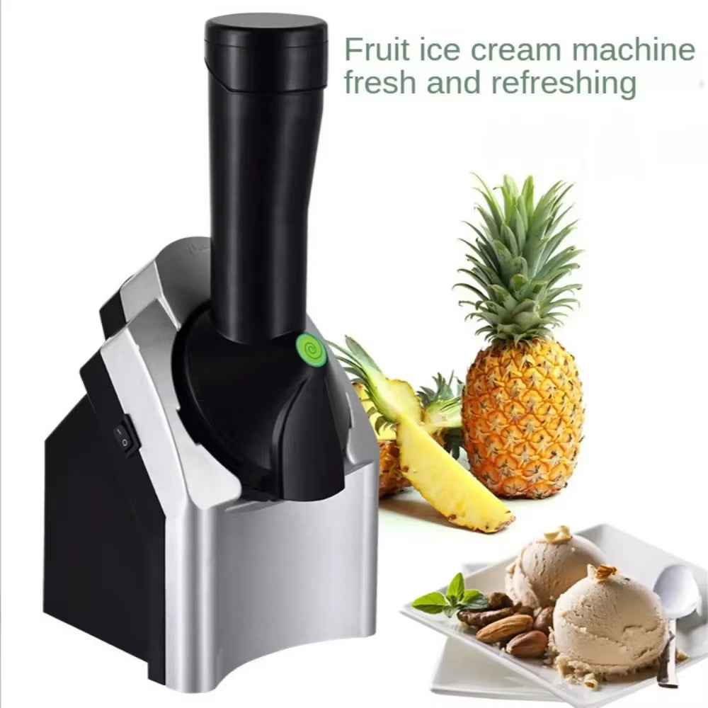 Automatic Ice Cream Maker – Electric Frozen Dessert & Fruit Yogurt Machine for Healthy Homemade Treats