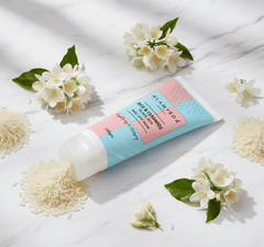 Glamyeda Rice & Ceramide Korean Glass Skin Peel Off Mask 100gm | Brightening & Hydrating Clay Peel Mask | Glowing Skin Treatment - Agorge