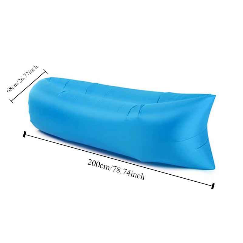 Inflatable Sofa Bed – Portable Outdoor Air Lounge Chair for Beach, Camping & Travel