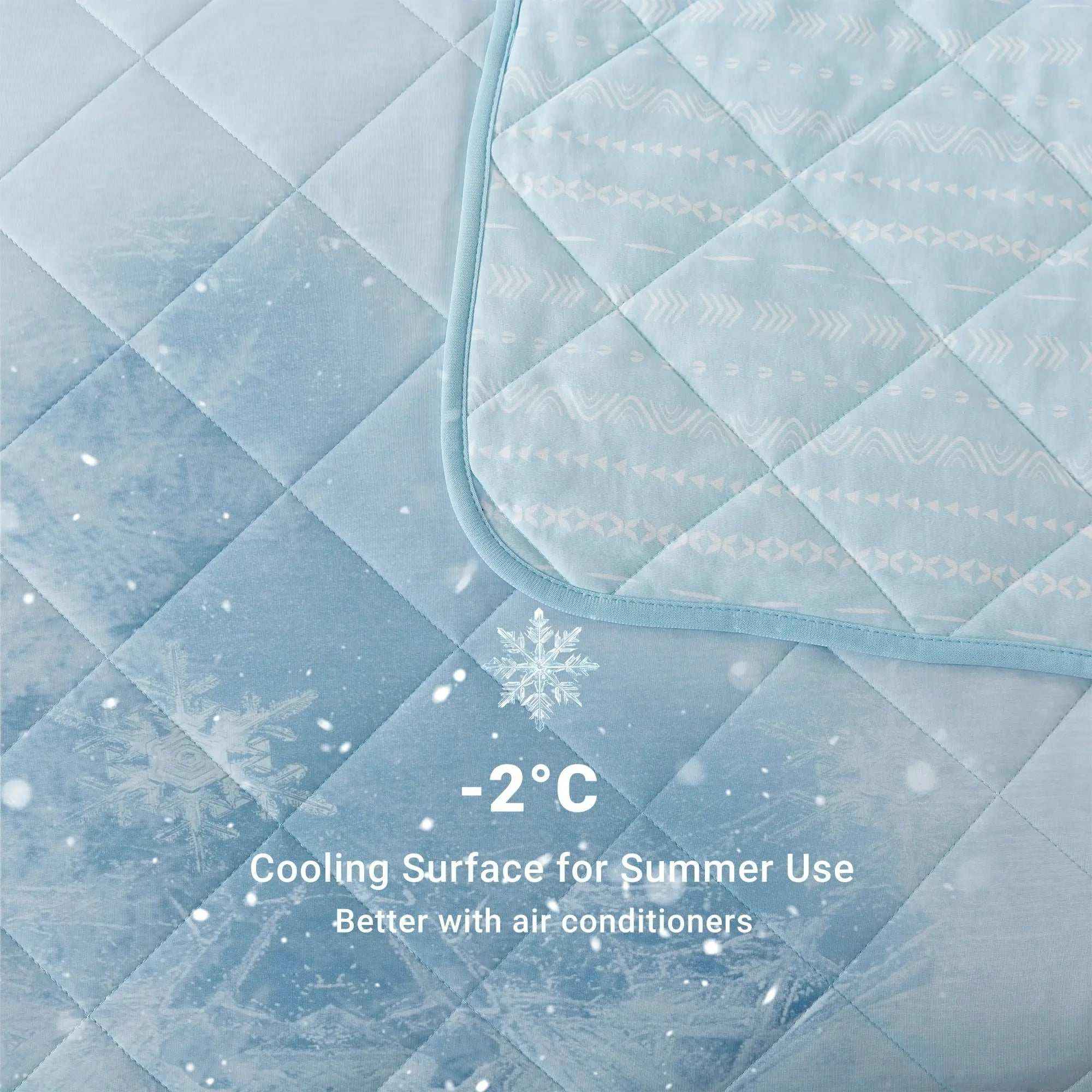 Cooling Throw Blanket – Ice Blanket for Summer & All-Season Comfort