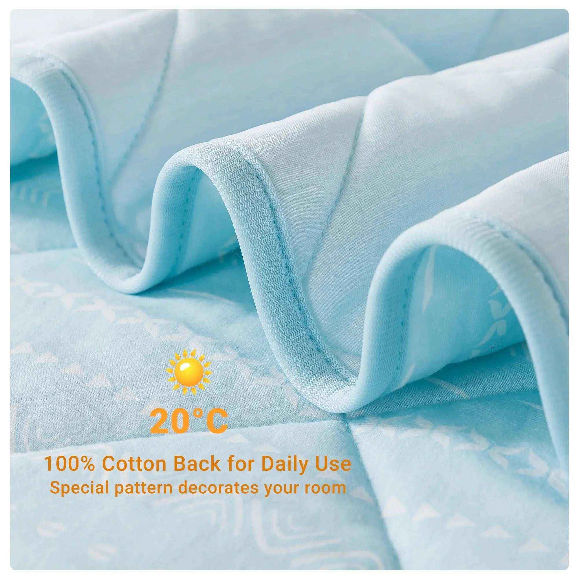 Cooling Throw Blanket – Ice Blanket for Summer & All-Season Comfort