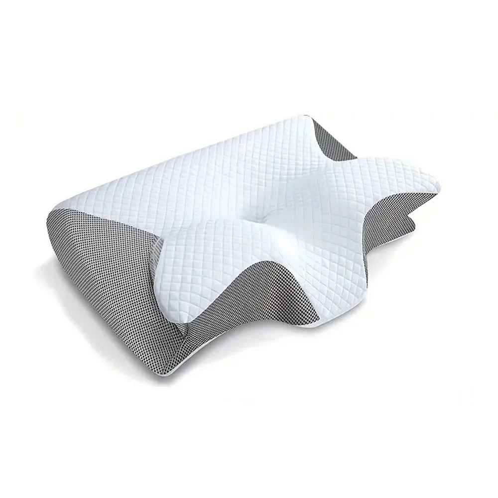 1Pc Memory Foam Cervical Pillow – Ergonomic Contour Orthopedic Neck Support