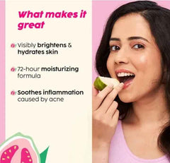 Plix 10% Vitamin C Guava Face Serum Mini 10ml - Brightening, Skin Clearing & Even-Toned Complexion with Hyaluronic Acid & Pentavittin