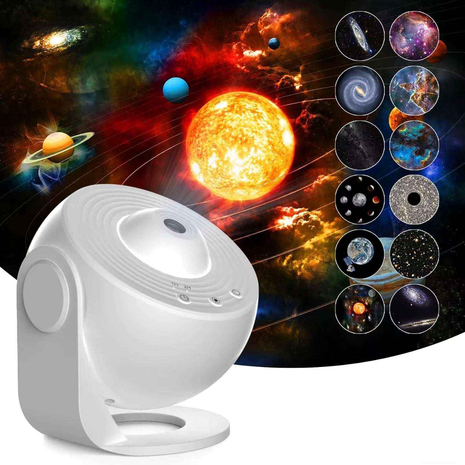 Planetarium Galaxy Projector – 13 in 1 Star Night Light with HD Rotation & Adjustable Focus for Bedroom & Room Decoration