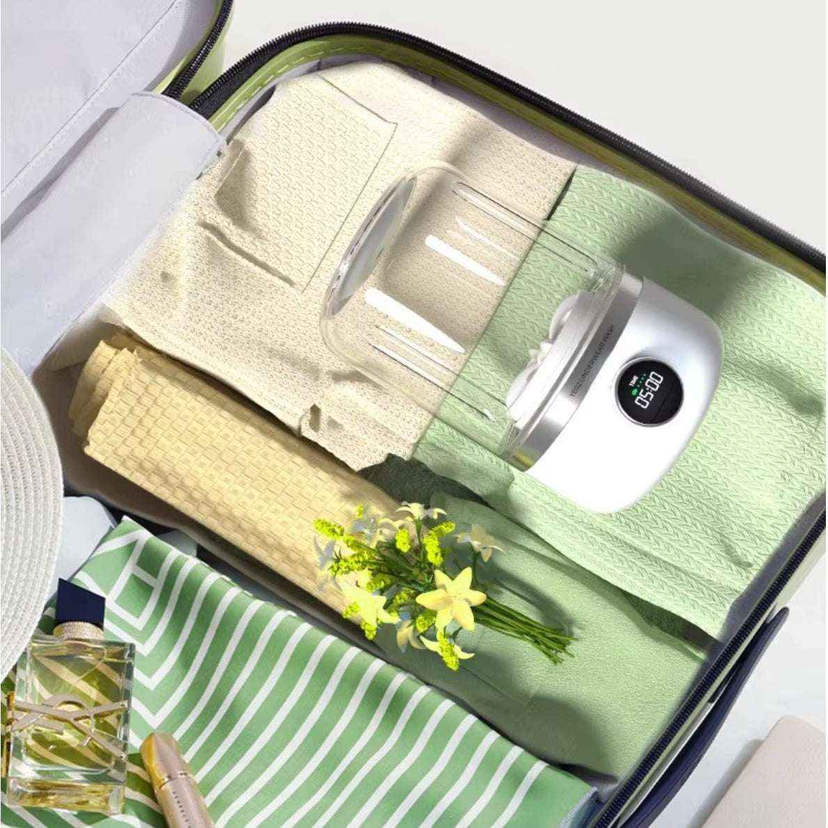 Wireless Mini Portable Washing Machine for Underwear & Socks - 1L Capacity