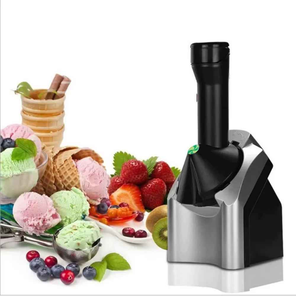 Automatic Ice Cream Maker – Electric Frozen Dessert & Fruit Yogurt Machine for Healthy Homemade Treats