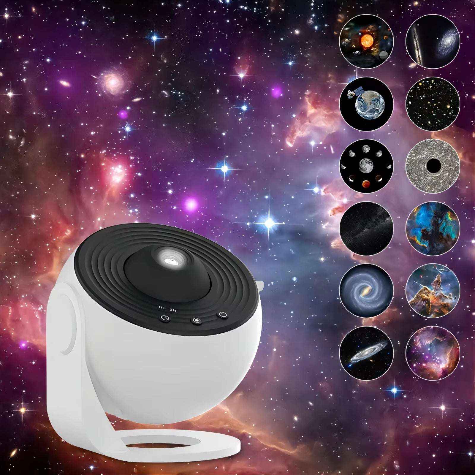 Planetarium Galaxy Projector – 13 in 1 Star Night Light with HD Rotation & Adjustable Focus for Bedroom & Room Decoration