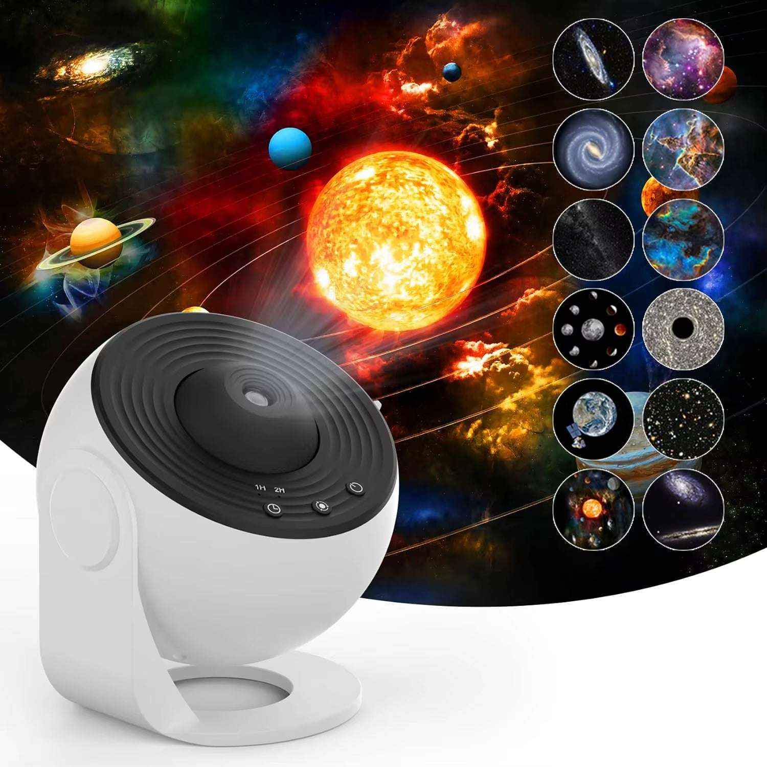 Planetarium Galaxy Projector – 13 in 1 Star Night Light with HD Rotation & Adjustable Focus for Bedroom & Room Decoration