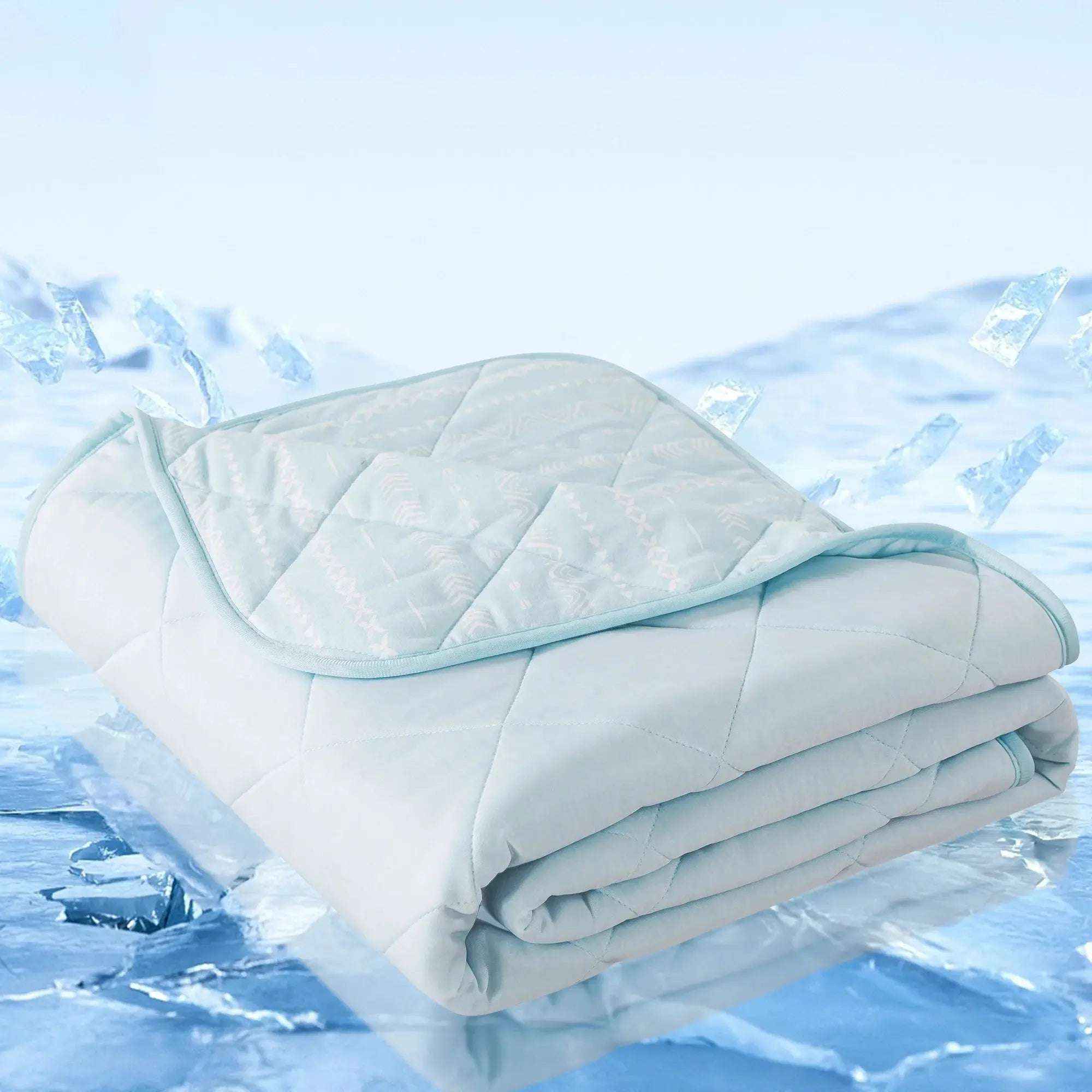 Cooling Throw Blanket – Ice Blanket for Summer & All-Season Comfort