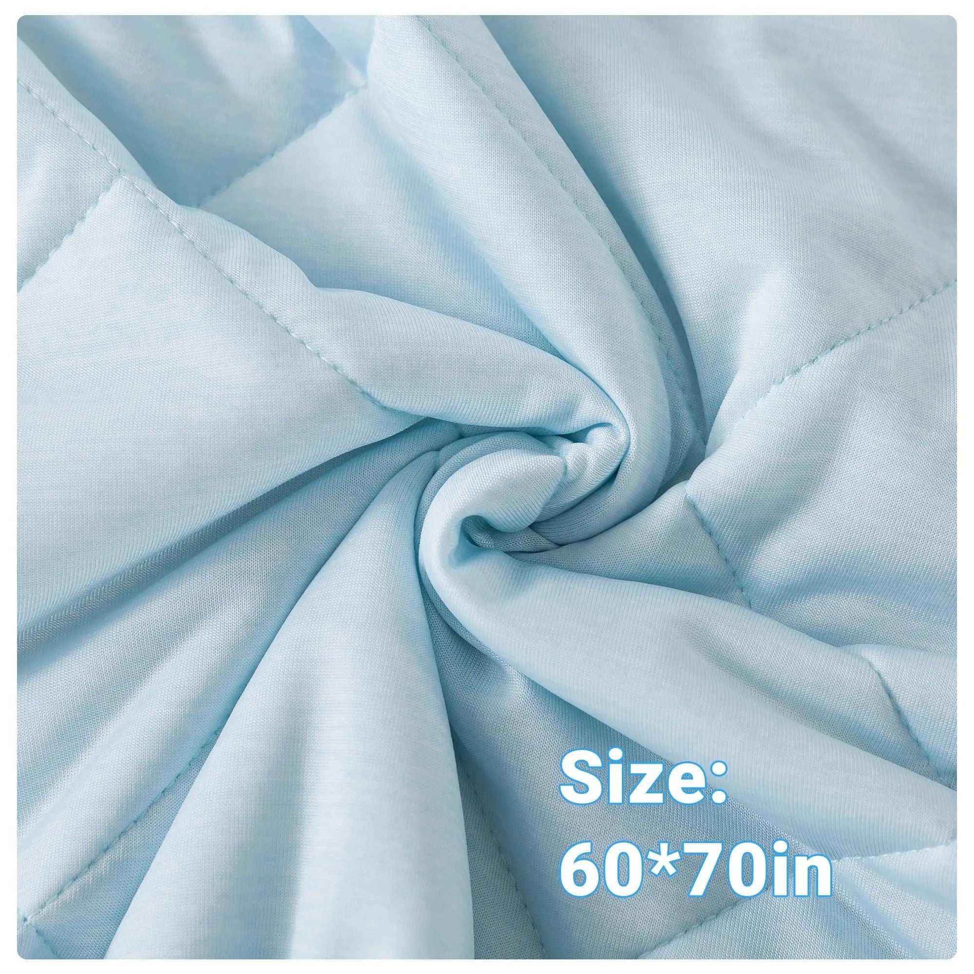Cooling Throw Blanket – Ice Blanket for Summer & All-Season Comfort