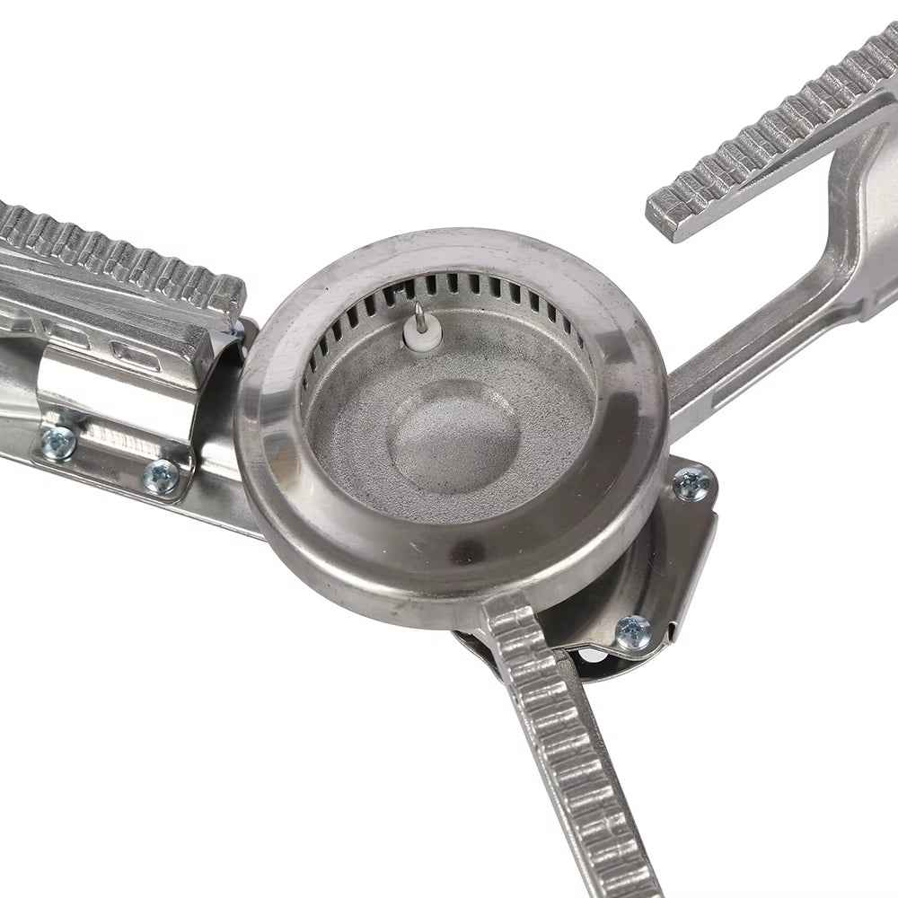 2600W Portable Folding Camping Gas Stove – Outdoor Cassette Burner for Hiking, BBQ & Travel Cooking