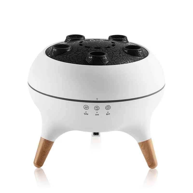 Flame Aromatherapy Essential Oil Diffuser – 250ML Air Humidifier for Home & Bedroom
