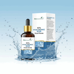 She Essentials 02% Hyaluronic Acid Facial Serum – Deep Hydration & Anti - Aging Booster – 30ml - Agorge