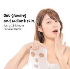 MasKing Facial Sheet Mask Combo Pack of 6 | Korean Hydrating Face Masks | Cucumber, Pomegranate, Vitamin - C, Aloe Vera, Honey & Kiwi | Instant Glow & Brightening | For All Skin Types - Agorge