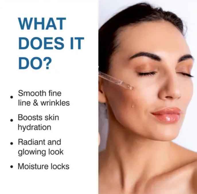 She Essentials 02% Hyaluronic Acid Facial Serum – Deep Hydration & Anti - Aging Booster – 30ml - Agorge