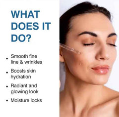 She Essentials 02% Hyaluronic Acid Facial Serum – Deep Hydration & Anti - Aging Booster – 30ml - Agorge